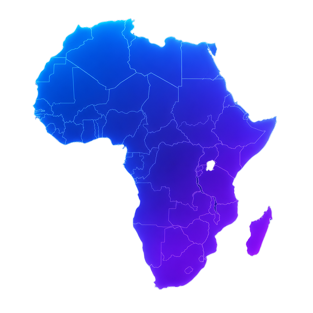 Carte de l'Afrique — couverture XPay